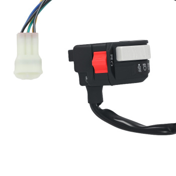 Left Handlebar Run Stop Switch Headlight compatible for Yamaha Banshee 350 YFZ350 2002-2006