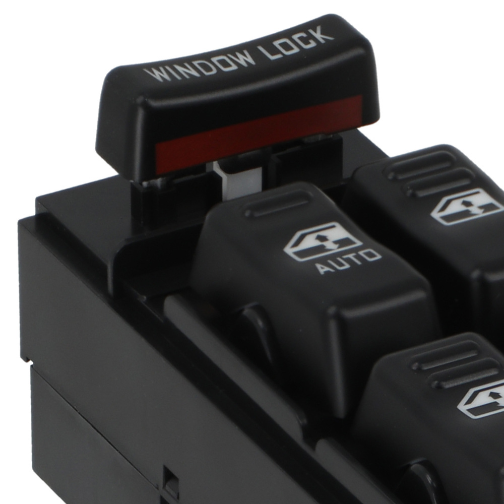 Electric Window Master Switchfor compatible for GMC Sierra Yukon 2000-2002 15720127 Black