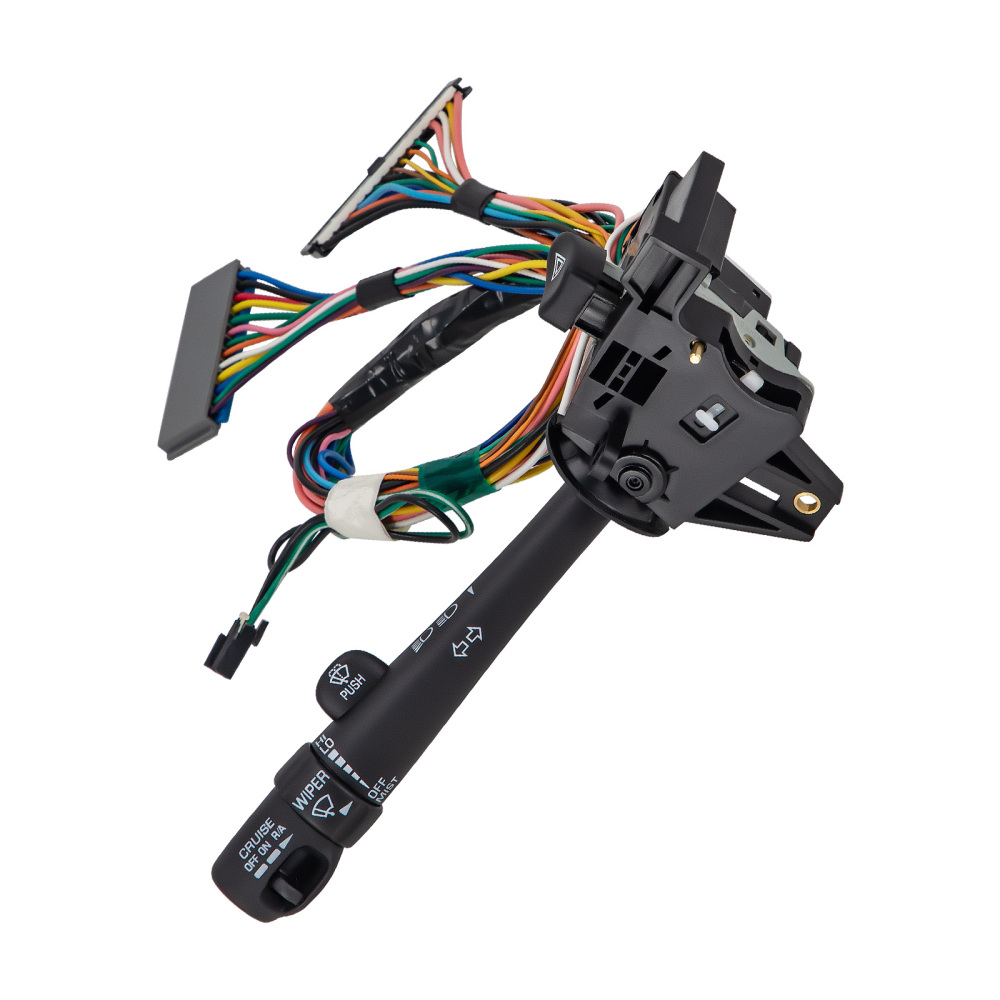 Turn Signal Switch Wiper Lever Cruise Control Switch compatible for Buick Century 26049071