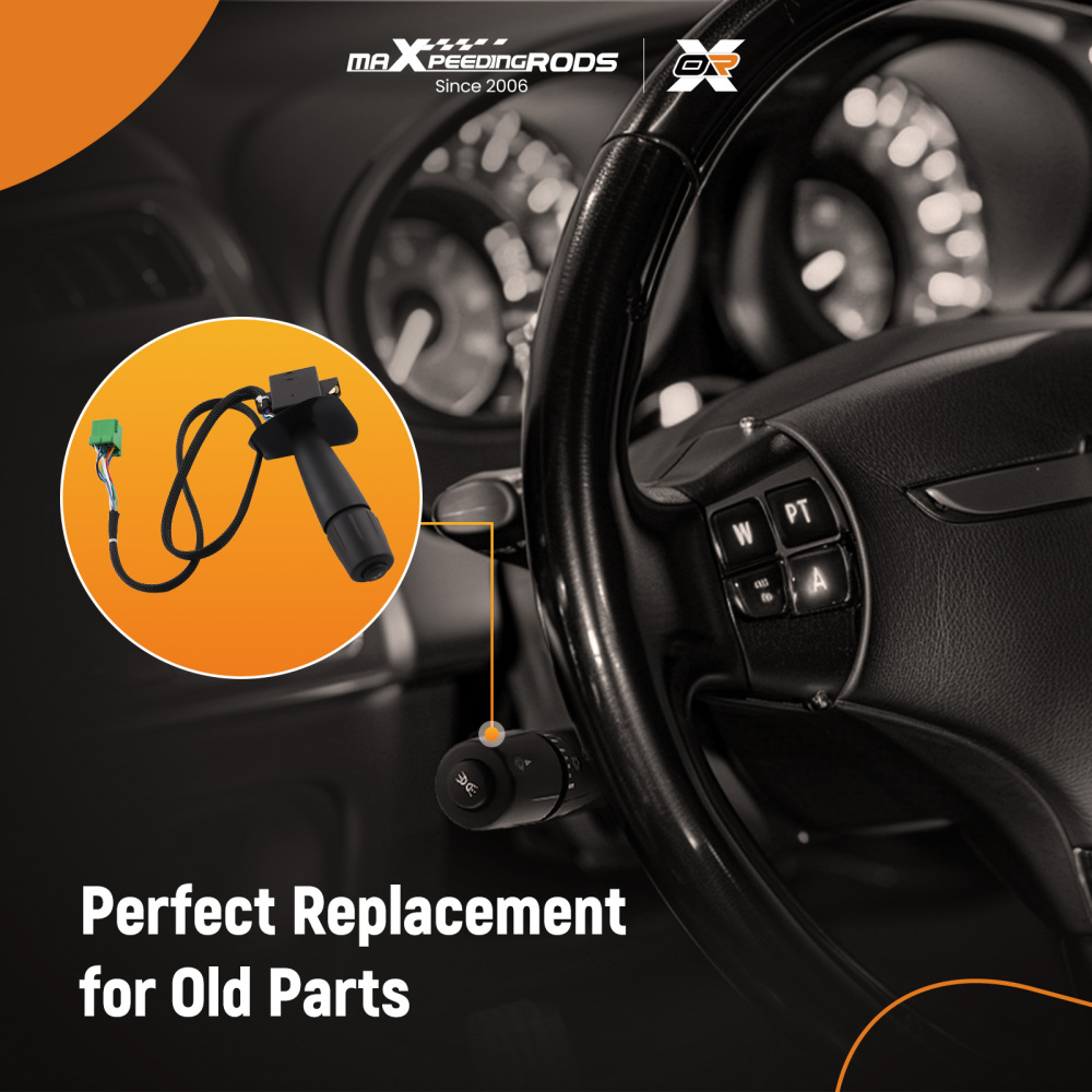 Turn Signal Dimmer Blinker Switch P27-6221 compatible for Peterbilt 579 587 compatible for Kenworth T370