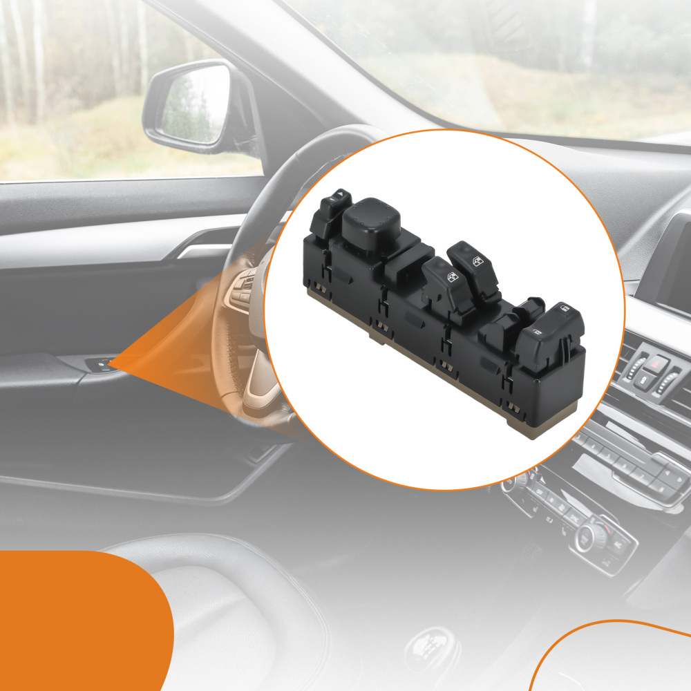 Front Driver Left Side Power Window Switch compatible for Chevy / GMC 15883318 New