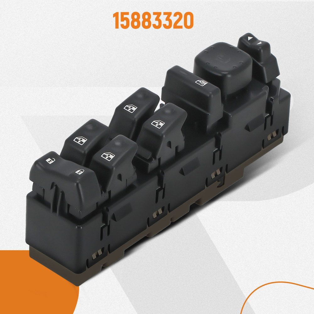 Master Power Window Switch Driver Left compatible for Chevy Tahoe 03-06 compatible for Silverado 1500