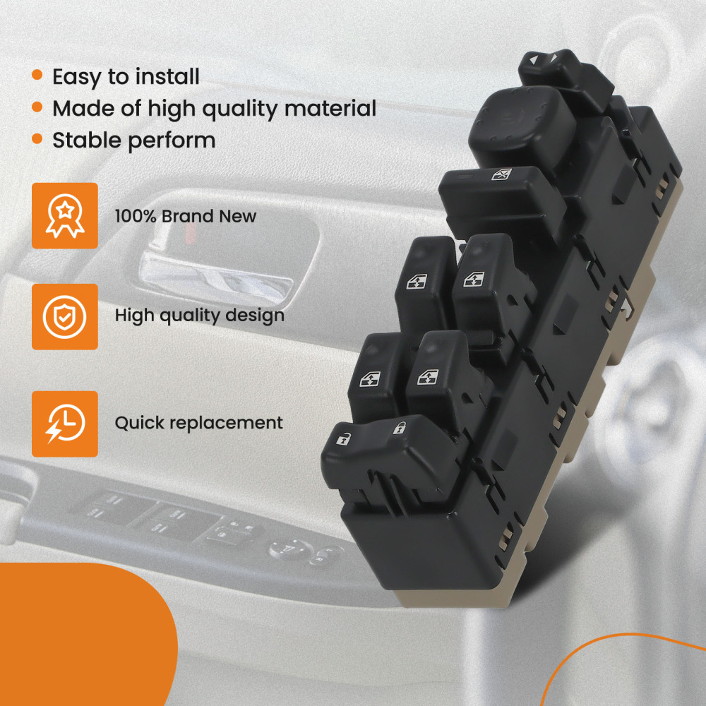 Master Power Window Switch Driver Left compatible for Chevy Tahoe 03-06 compatible for Silverado 1500