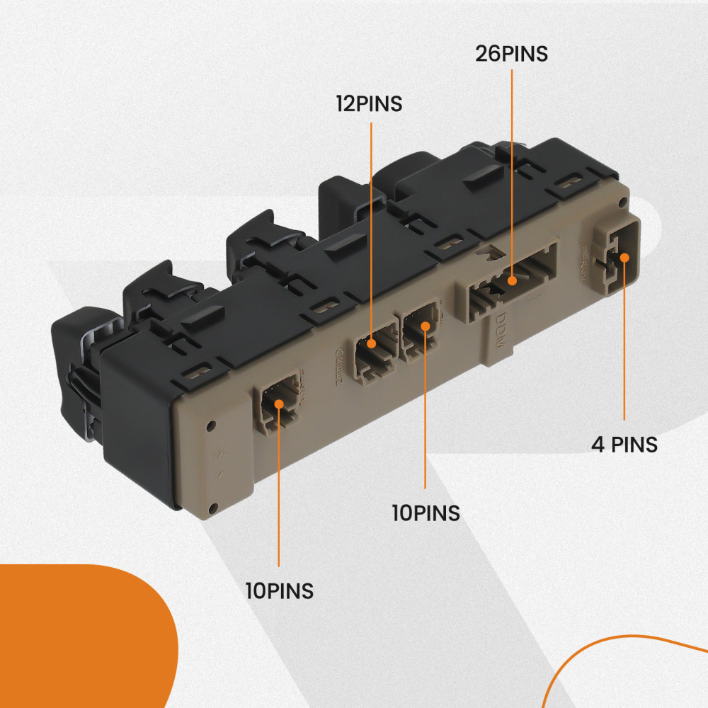 Master Power Window Switch Driver Left compatible for Chevy Tahoe 03-06 compatible for Silverado 1500