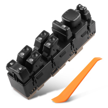 Front Driver Side Window Control Switch 15112974 compatible for Tahoe Yukon Silverado 03-06