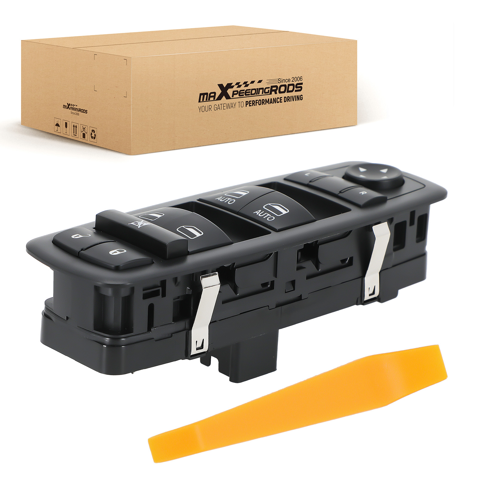 Left Front Window Switch 68141894AA compatible for Jeep Cherokee Sport Utility 2014 - 2017