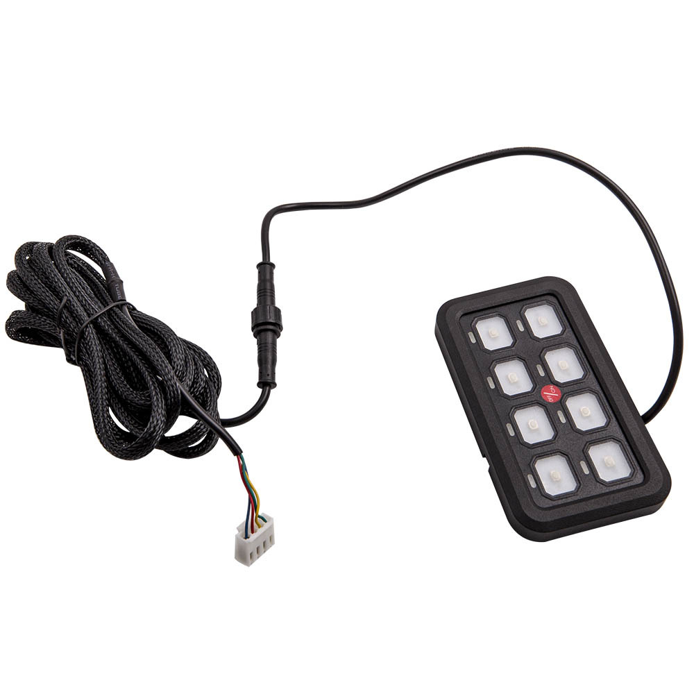 Universal 8 Gang Switch Panel for off-roadtruckUTVATVRV SUV car boat new
