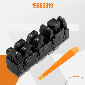 Master Power Window Switch Front Left compatible for GMC Chevrolet Avalanche 1500 2004-06