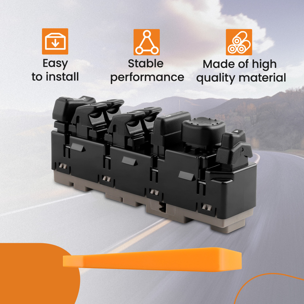 Master Power Window Switch Front Left compatible for GMC Chevrolet Avalanche 1500 2004-06