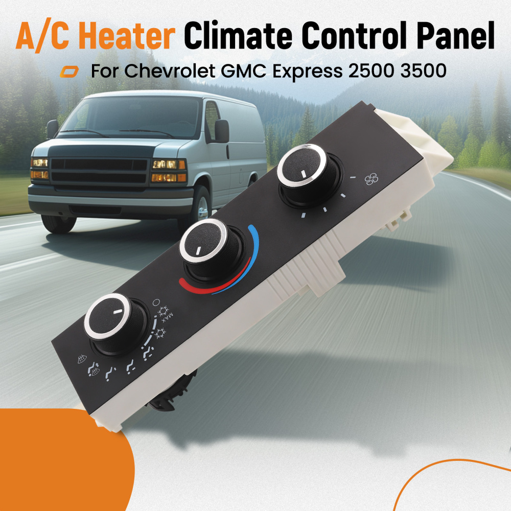 HVAC Climate Control Panel Module compatible for Chevrolet GMC Express 2500 3500 599-217