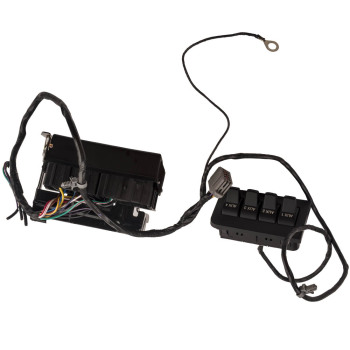 Auxiliary Dash Upfitter Switch compatible for Ford F250 F350 F450 F550 2011-16 9C3Z14A303A