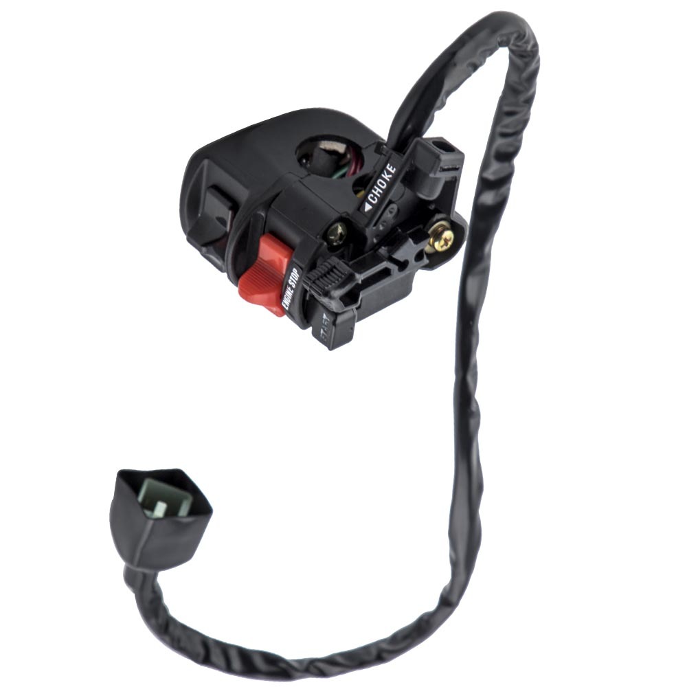 Start/Stop/Choke Switch compatible for Kawasaki ATV Bayou 300 KLF300 4x4 1988-04 46091-1462