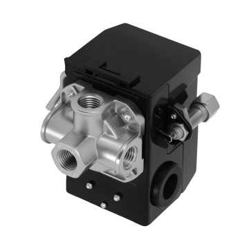 Air Compressor Pressure Switch For LF10-4H 95-125 PSI Copper Steel ABS Durable