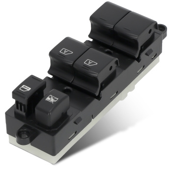 Black Master Power Window Control Switch compatible for Nissan Armada 2004-2014 25401-ZT10A