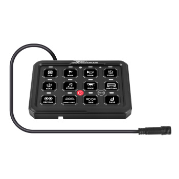 Pannello Controllo RGB 12 Gang For Offroad UTV ATV Touch 4 Modi 80A Alluminio