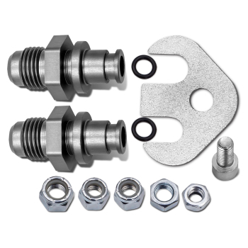 Power Steering Rack AN6 Conversion Fittings compatible for Ford Crown Victoria 03-11