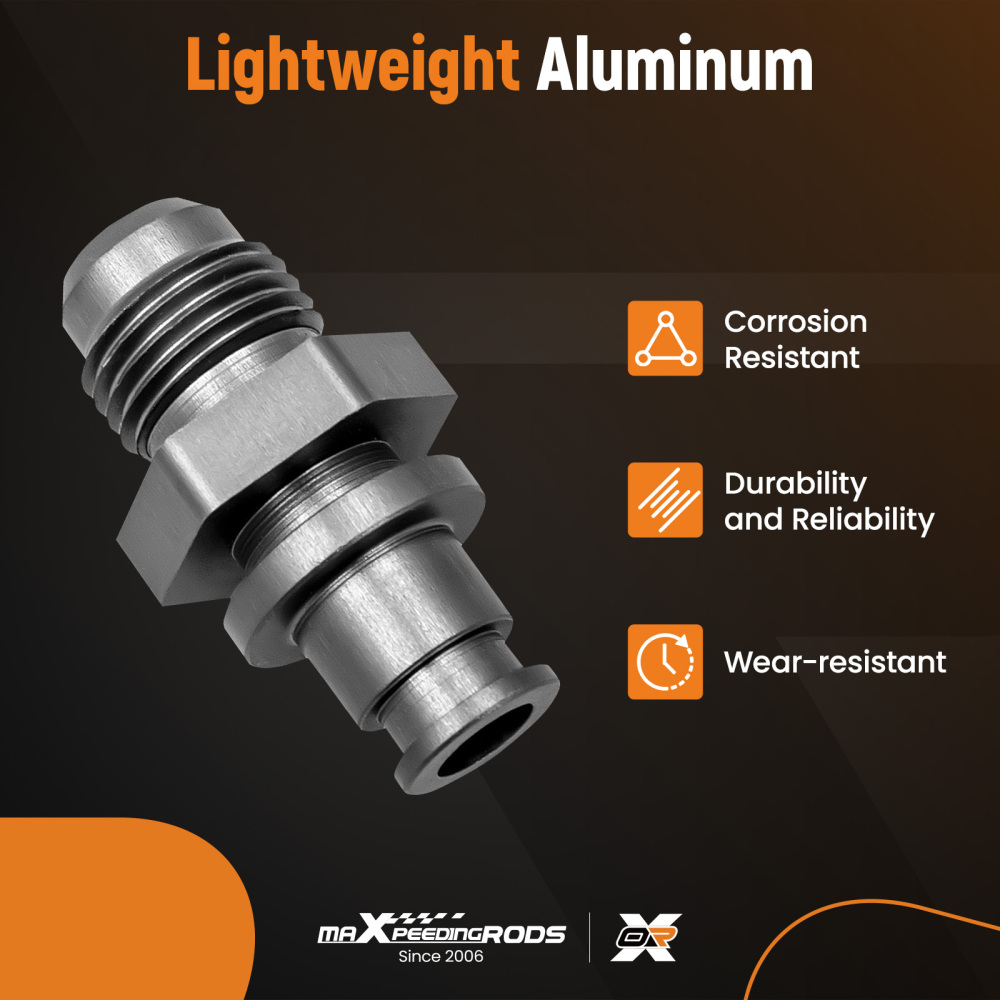 Power Steering Rack AN6 Conversion Fittings compatible for Ford Crown Victoria 03-11