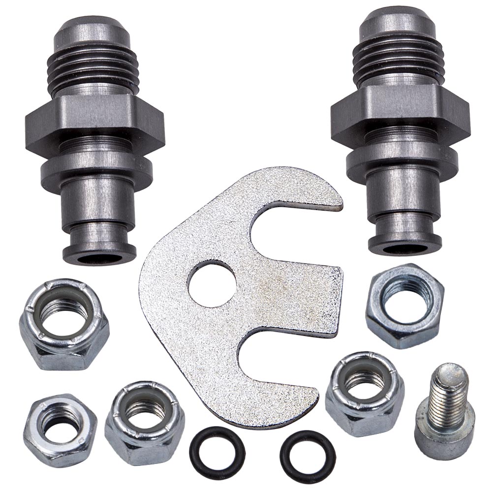 Power Steering Rack AN6 Conversion Fittings compatible for Ford Crown Victoria 03-11-image-SSF-CROWN-0311-LC-Z2