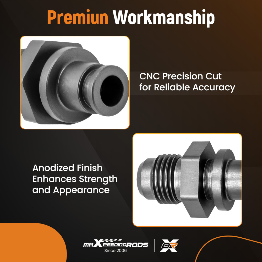 Raccordi di conversione della linea della cremagliera del servosterzo compatibile per Ford Crown Victoria 2003-11