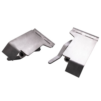 2X Weld On Skid Steer Quick Attach Conversion Adapter Quick Tach Latch Box