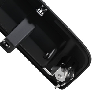 Black Rear Tailgate Handle Bezel compatible for Silverado 2007-2014 17802393 Lock