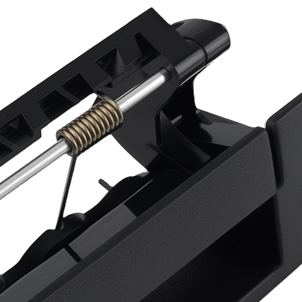 Black Camera Handle Rear compatible for Dodge Ram 1500 2500 3500 2009-2017 68044906AC