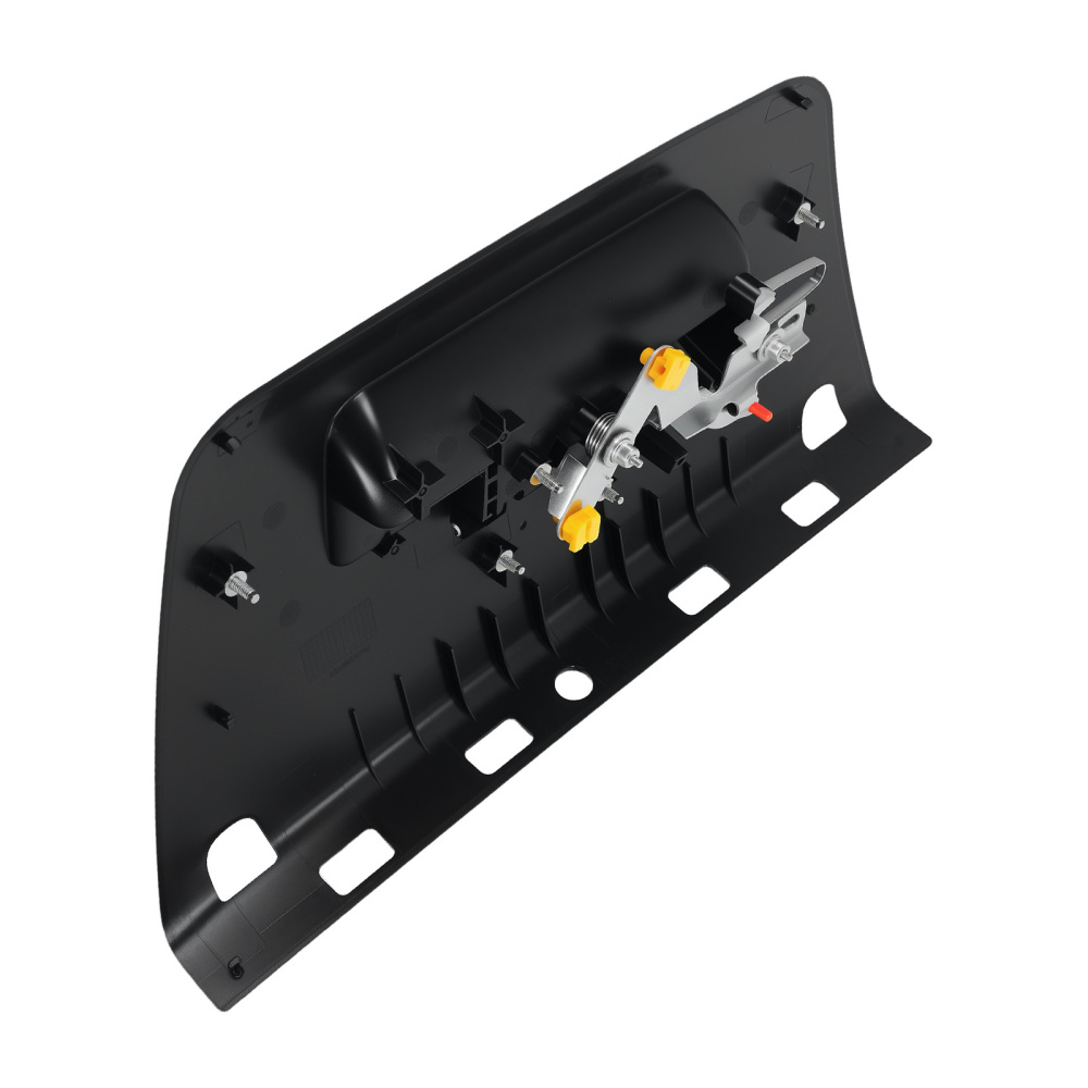 Back Door Assembly compatible for Nissan Frontier 05-12 w/ Keyhole NI1915116 Black Steel