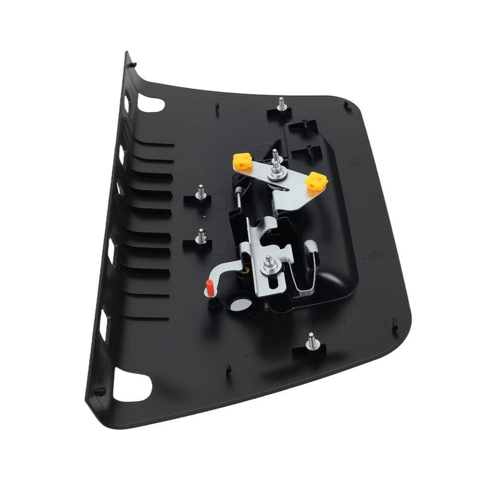 Back Door Assembly compatible for Nissan Frontier 05-12 w/ Keyhole NI1915116 Black Steel