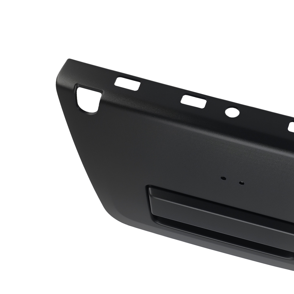 Back Door Assembly compatible for Nissan Frontier 05-12 w/ Keyhole NI1915116 Black Steel