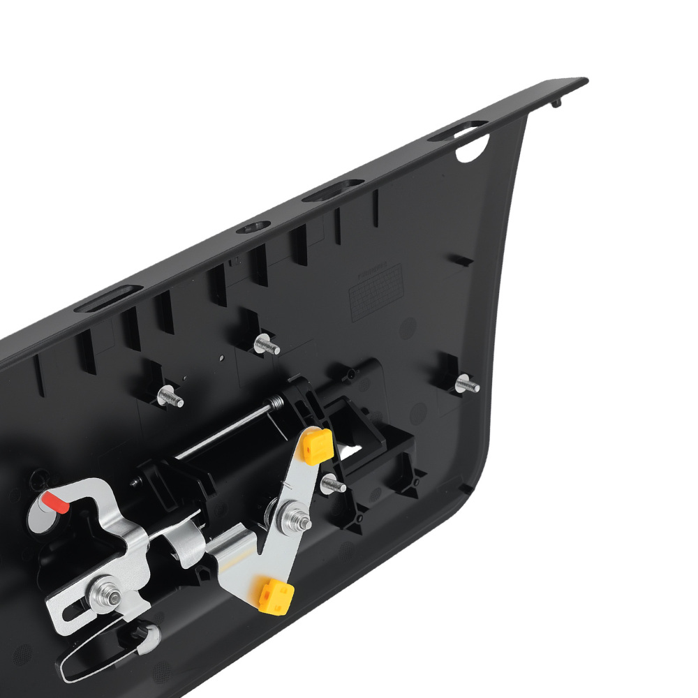 Back Door Assembly compatible for Nissan Frontier 05-12 w/ Keyhole NI1915116 Black Steel