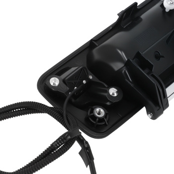 Black Rear Tailgate Handle compatible for Toyota Tundra 14-20 compatible for Tacoma 16-22 TO1915118