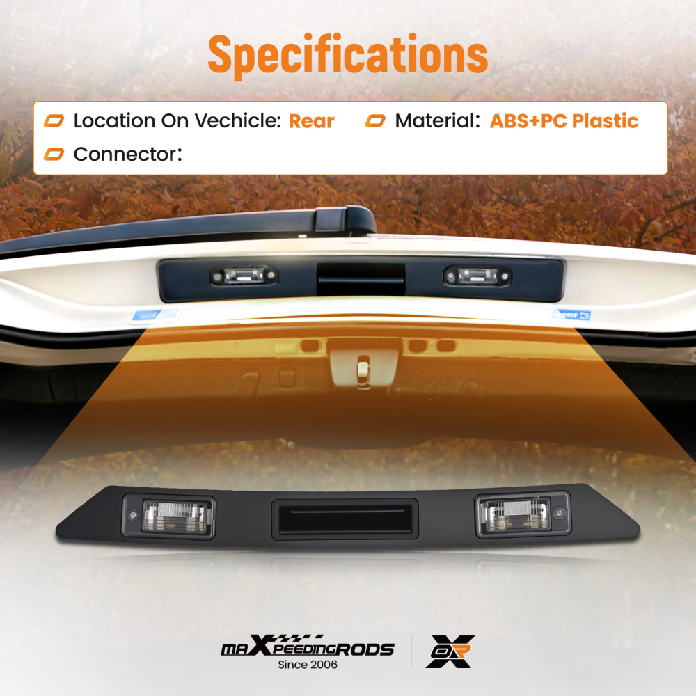 Maniglia Bagagliaio ABS compatibile per Audi A3 A4 A6 RS3 RS4 2004-2013 8P4827574