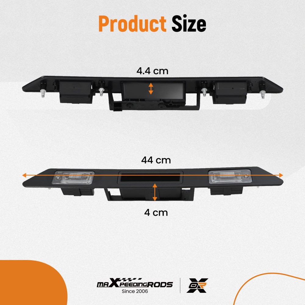 Maniglia Bagagliaio ABS compatibile per Audi A3 A4 A6 RS3 RS4 2004-2013 8P4827574