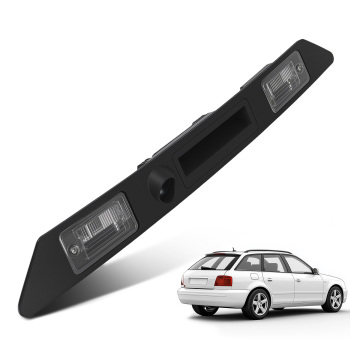 Boot Grip Handle compatible for Audi A4 A6 RS4 S4 2001-2013 8E0827574C with a Keyhole