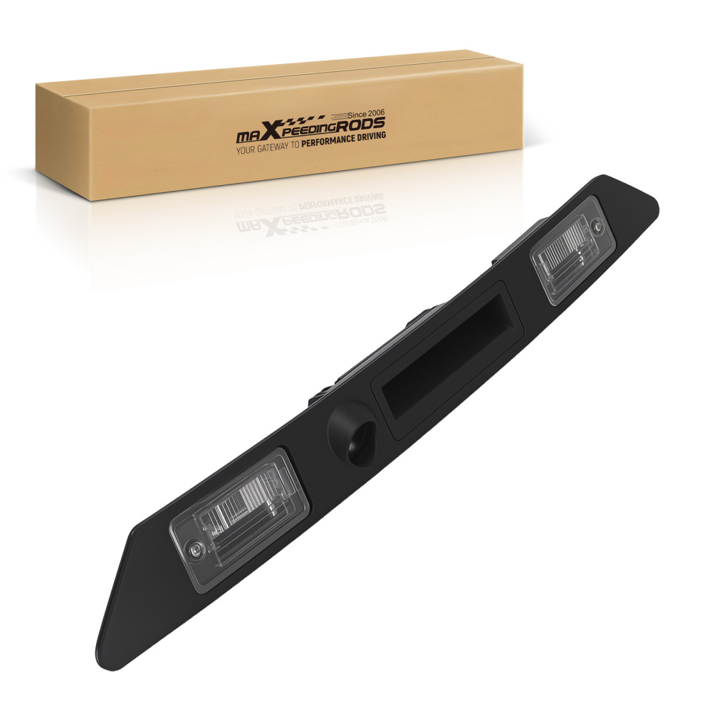 Boot Camera Grip compatible for Audi A4 A6 RS4 2001-2011 8E0827574C Black with Camera