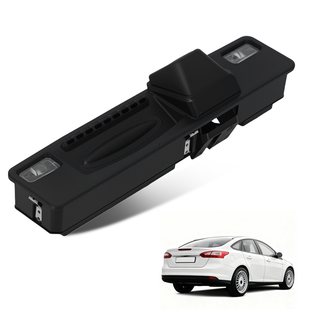 Black Tailgate Switch w/Camera compatible for Ford Focus 2012-2018 F1EB-19B514-BE 3-Pin ABS