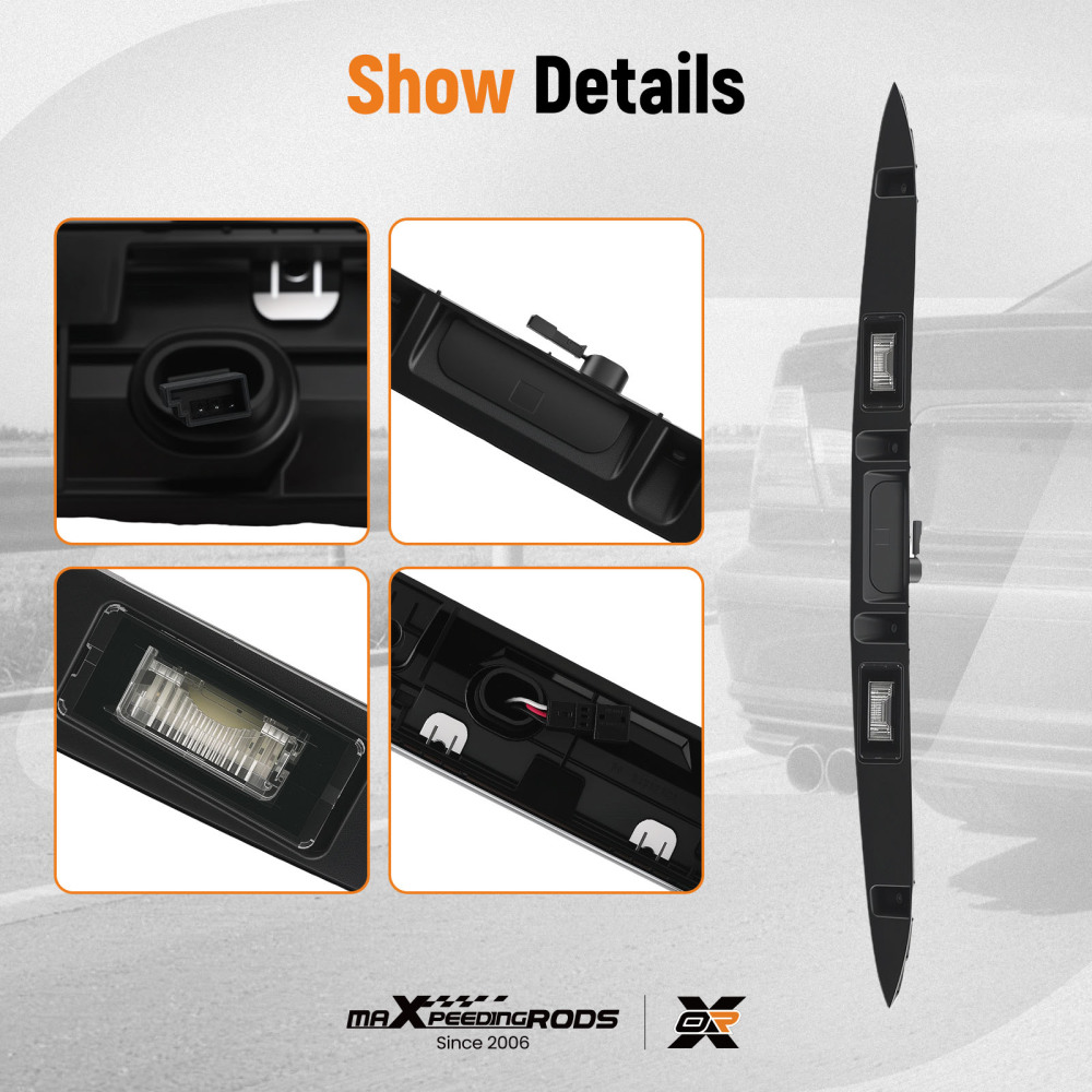 Boot Handle Chrome compatible for MINI Cooper Hatch/Conv R56 R57 51132753603