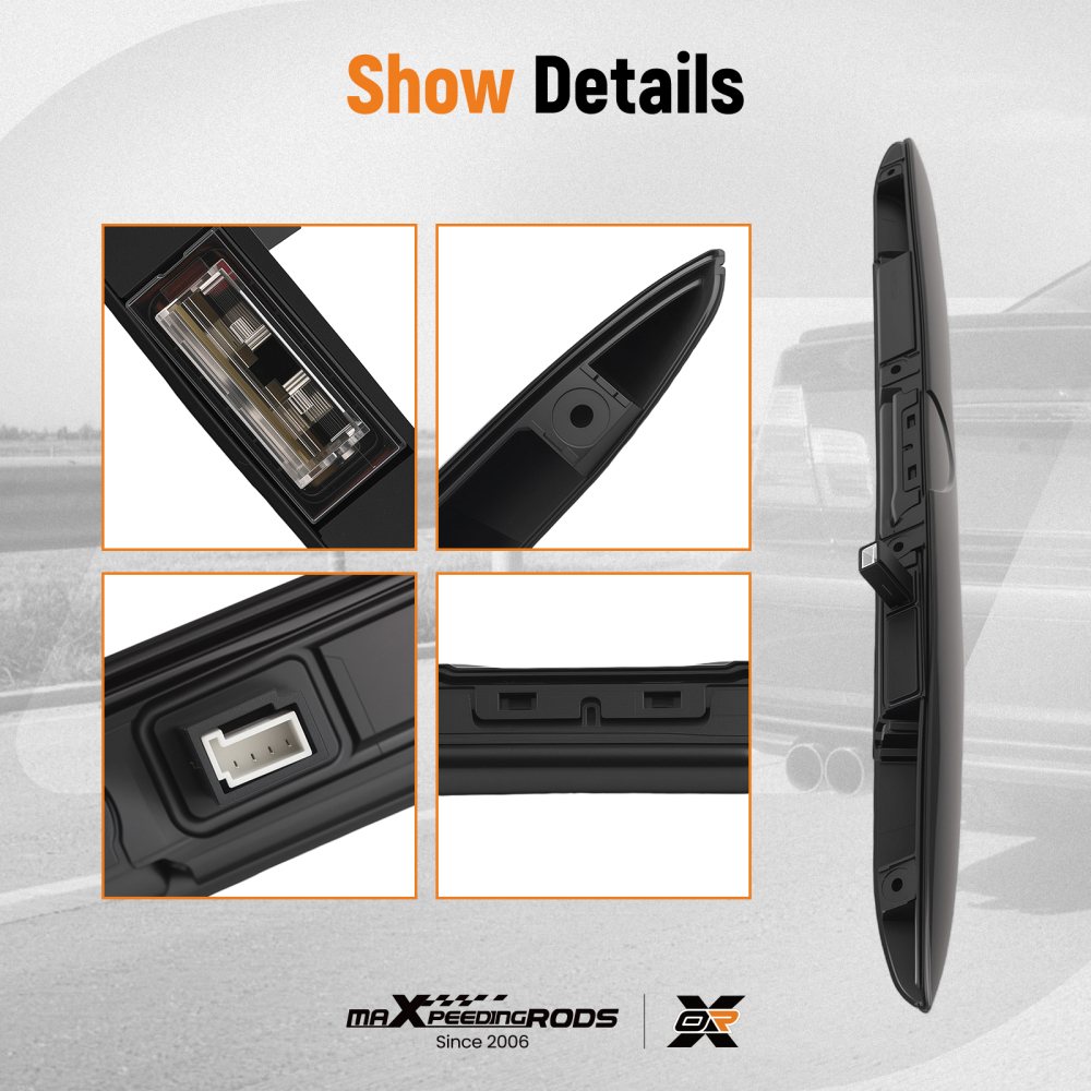 Black Boot Grip compatible for BMW X5 E53 3.0L 4.4L 4.8L 2000-06 51137170676