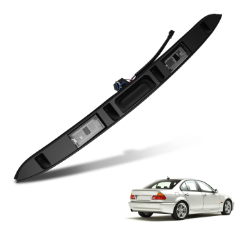 Black Tailgate Handle compatible for BMW 3er E46 LimousineCompact 2001-2008 51137171699