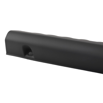 Black Tailgate Molding Protector Cap Spoiler Cover For 2002-2008 compatible for Dodge Ram 1500