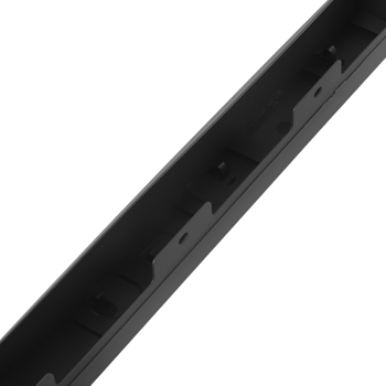 Black Rear Tailgate Cover compatible for Ford Explorer Sport Trac 2007-10 7A2Z-7840602-BA