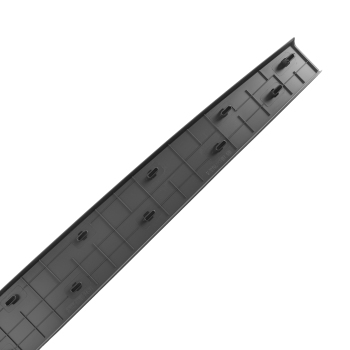 Black Rear Molding compatible for Silverado 1500 LD/2500HD/3500HD 2014-2019