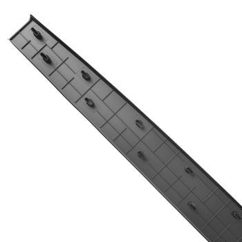 Black Rear Molding compatible for Silverado 1500 LD/2500HD/3500HD 2014-2019