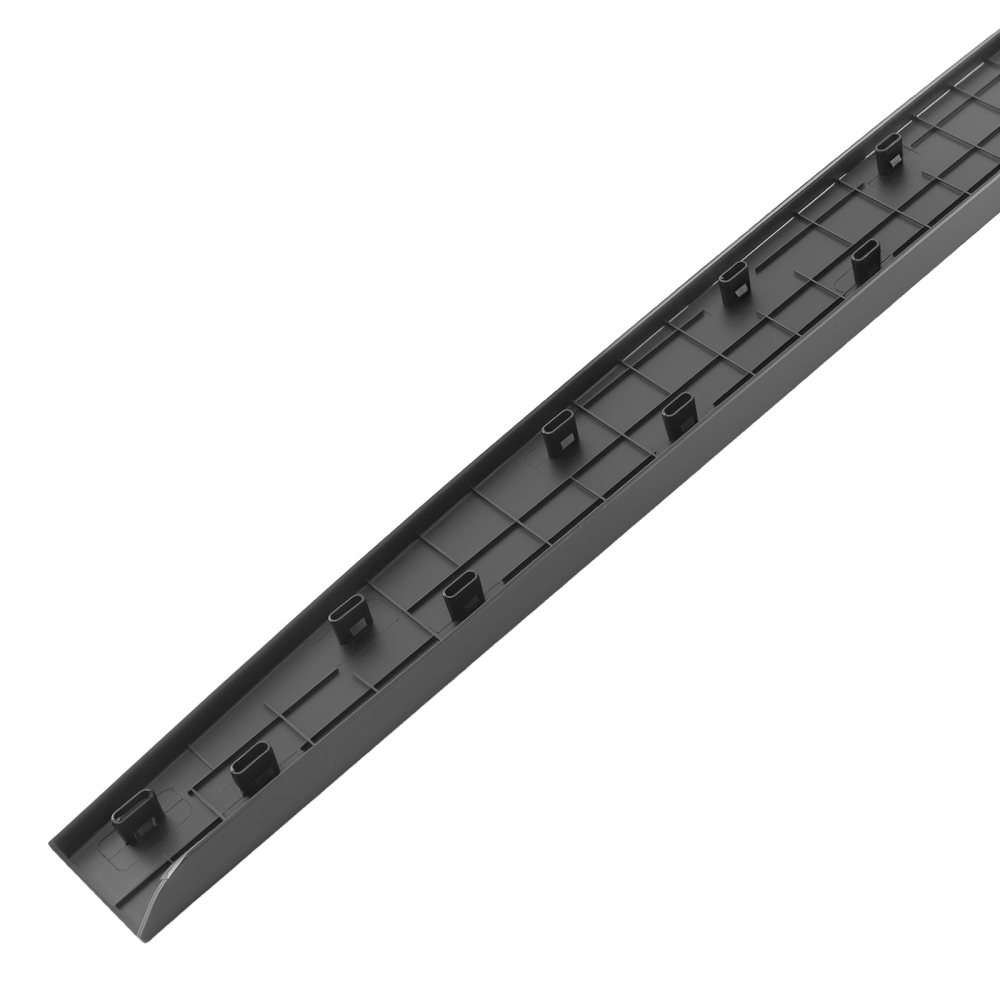Black Rear Molding compatible for Silverado 1500 LD/2500HD/3500HD 2014-2019