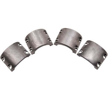 4pcs Steel Tube Clamps Bolt On 1.75 1 3/4 Roll Cage Mounts Lightbar Tire Mount