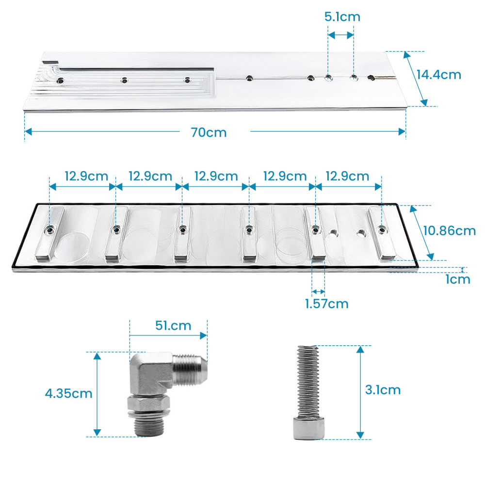 Billet Tappet Cover compatible for Cummins 1989 1990 1991 1992 19931994 1995