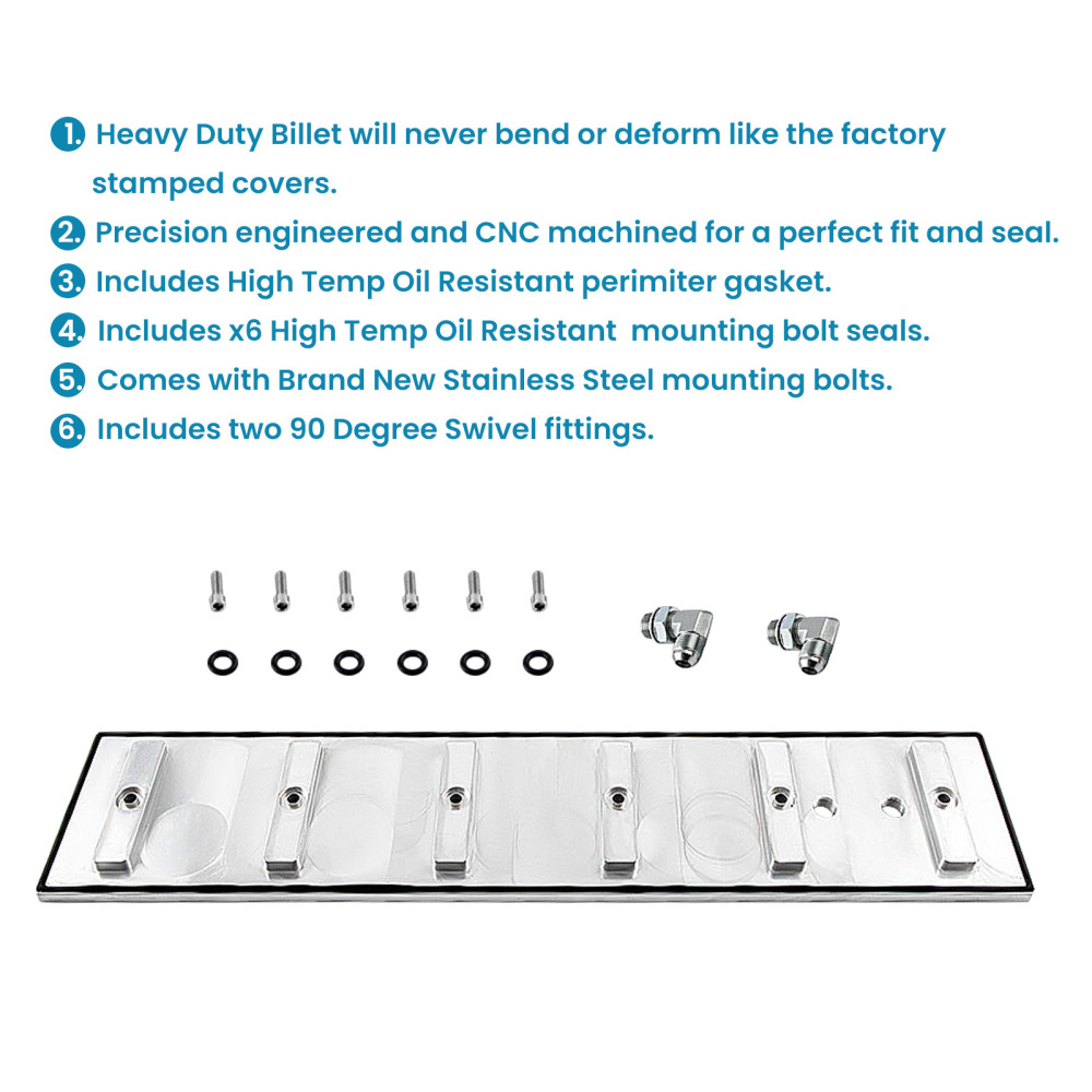 Billet Tappet Cover compatible for Cummins 1989 1990 1991 1992 19931994 1995