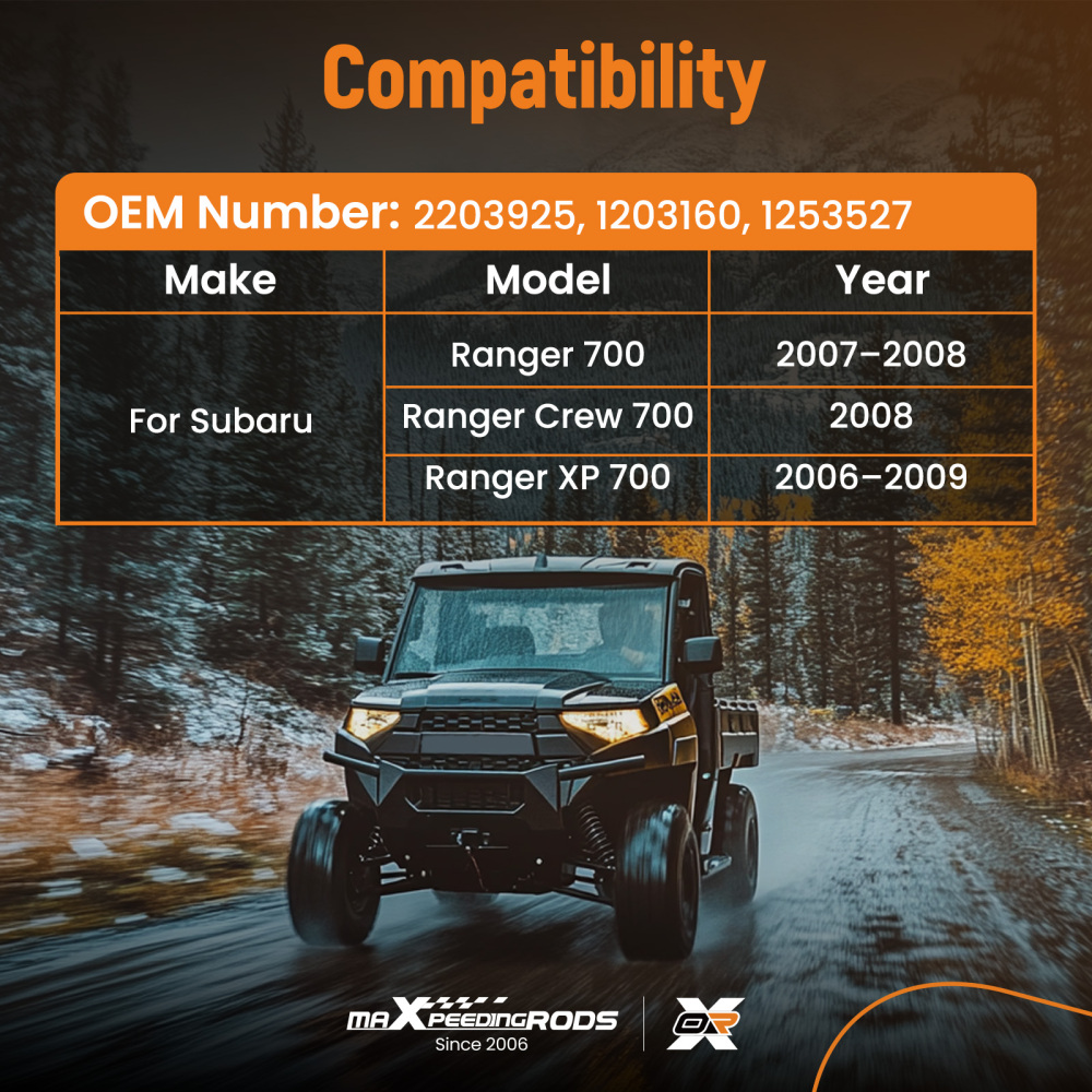 Throttle Body compatible for Polaris Ranger Ranger Crew compatible for Ranger XP 700 2006-2009 1203160