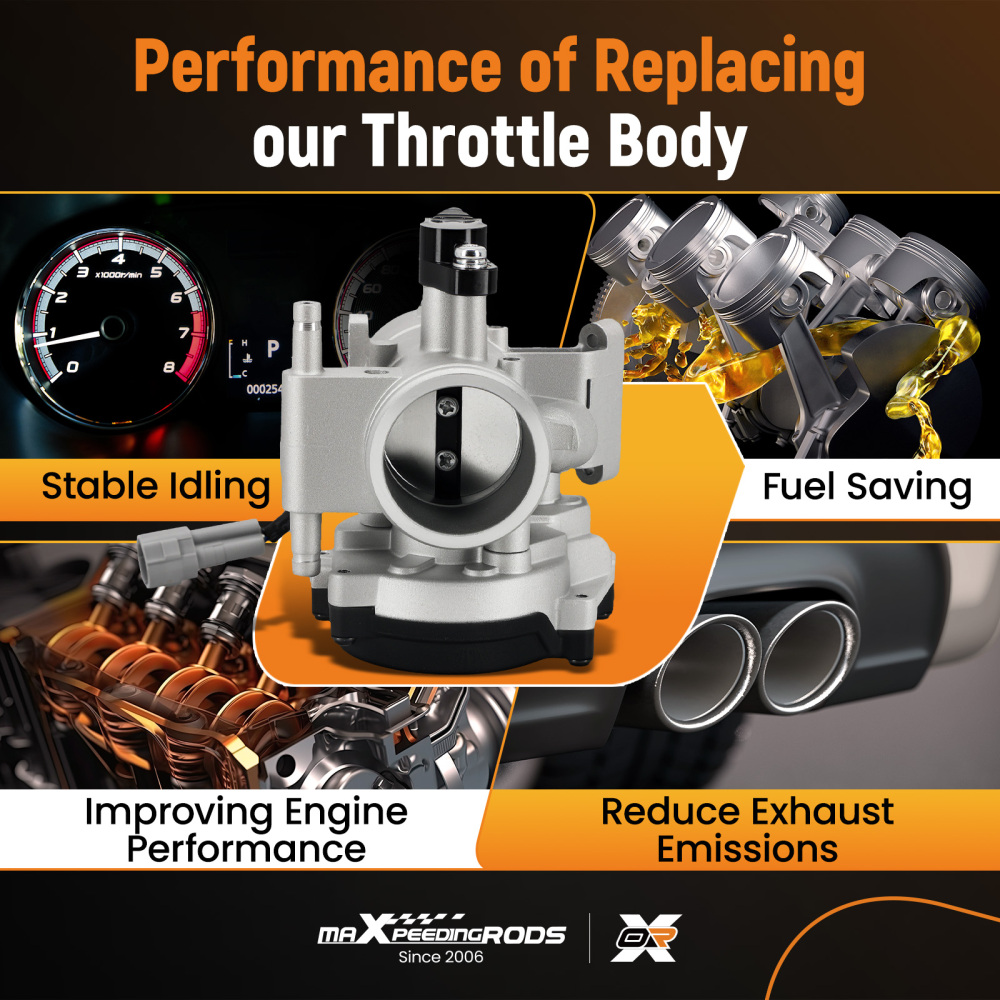 Throttle Body compatible for Polaris Ranger Ranger Crew compatible for Ranger XP 700 2006-2009 1203160