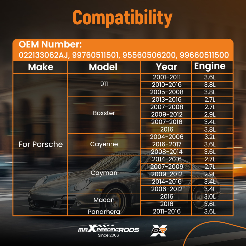 Corps Papillon compatible pour Porsche 911 Boxster Cayenne Cayman Macan Panamera 99760511501